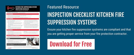 CTA Kitchen Fire Suppression Checklist