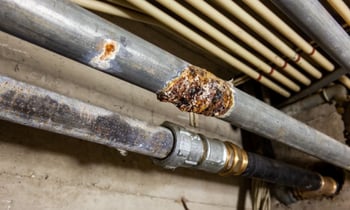 Corroded Piping